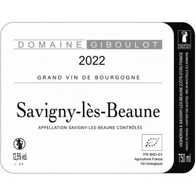 Contre étiquette du produit