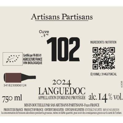 Contre étiquette du produit