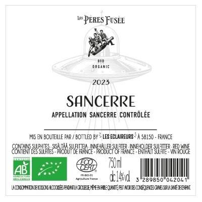 Contre étiquette du produit
