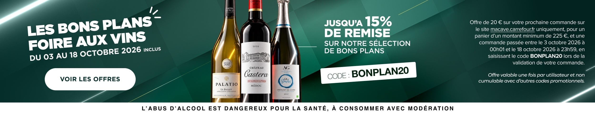 Les bons plans de la Foire aux Vins d'automne 2026