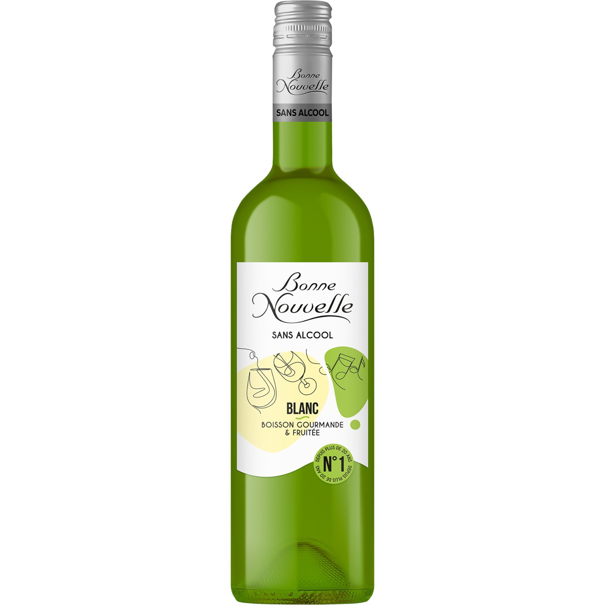 Bonne Nouvelle, Non Mill, Boisson Fermentée Désalcoolisée à Base de ...